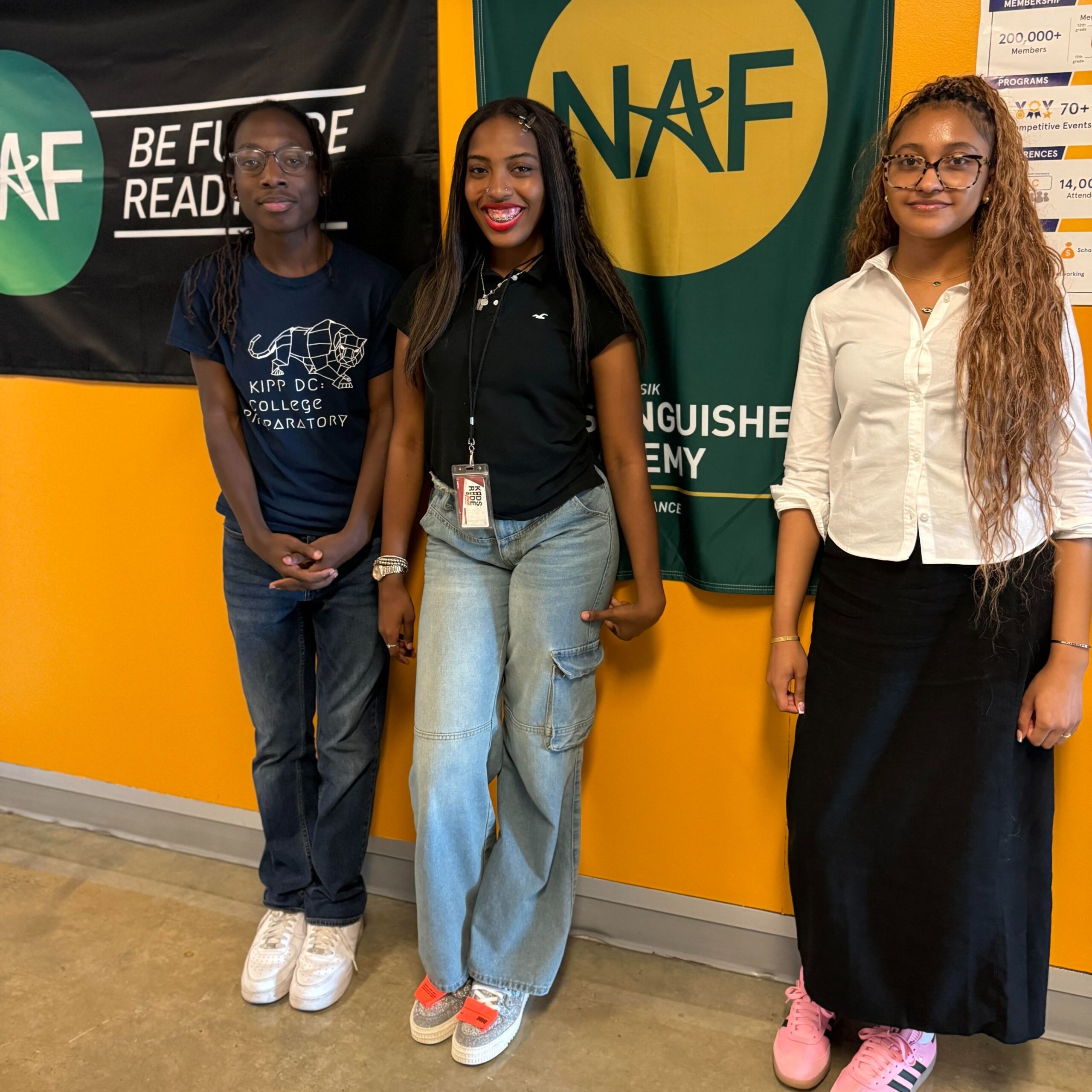 NAF Academy of Finance Students